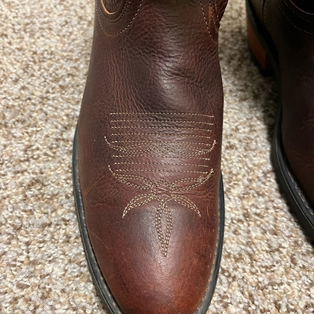 Women’s Dan Post Rich Brown Western Boots - Picture 3 of 13